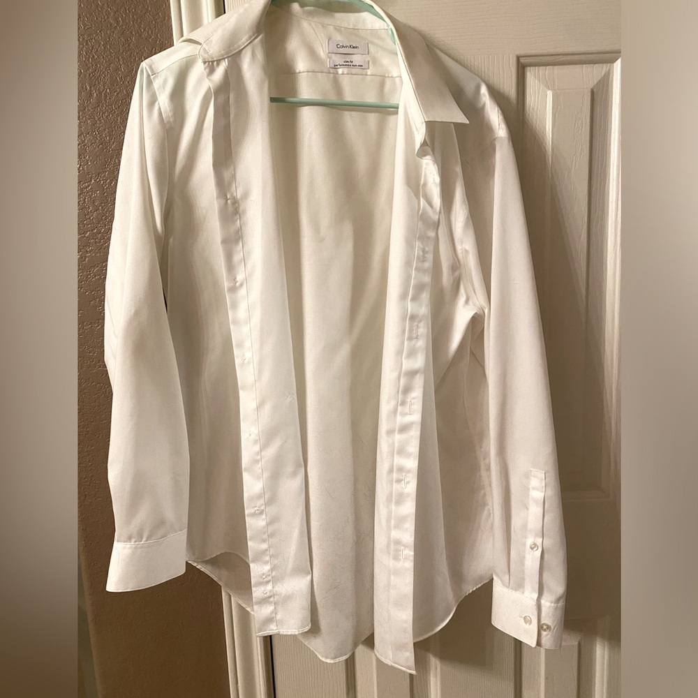 Calvin Klein White Dress Shirt
